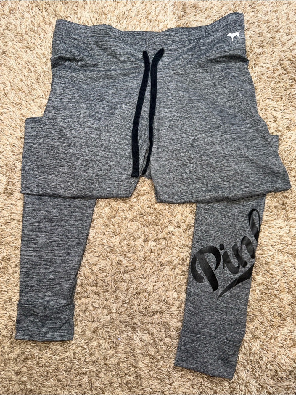 PINK by Victorias Secret- grey leggings